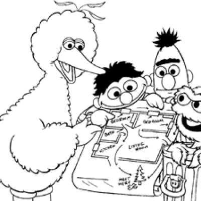 Free Sesame Street Fire Safety Coloring Book