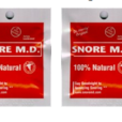 2 Packet Free Sample Snore M.D.