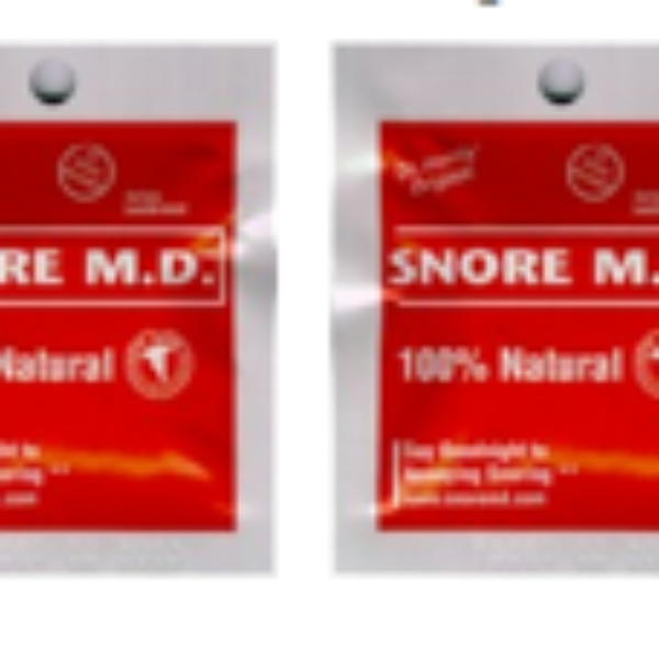 2 Packet Free Sample Snore M.D.