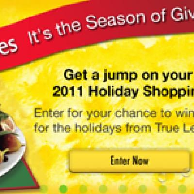 Holiday Cash Sweepstakes From True Lemon