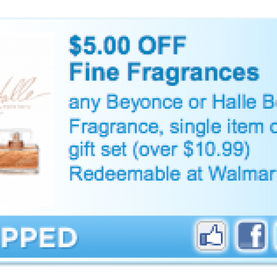 Beyonce or Halle Barry Fragrance Coupon