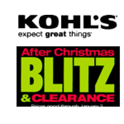 Kohl's After Christmas Blitz