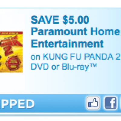 Save $5 on Kung Fu Panda 2