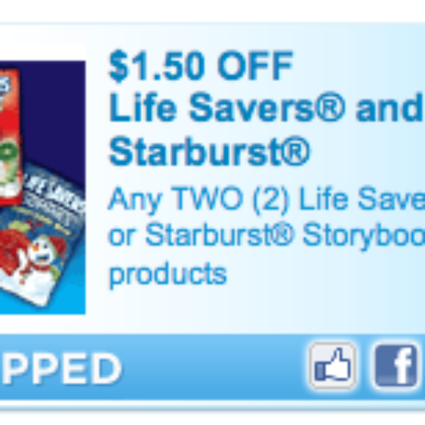 LifeSaver & Starburst Coupon