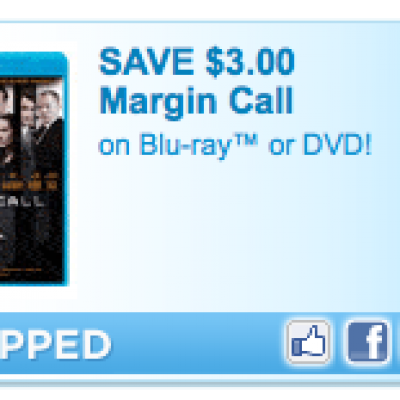 Save $3.00 on Margin Call Blu-ray or DVD