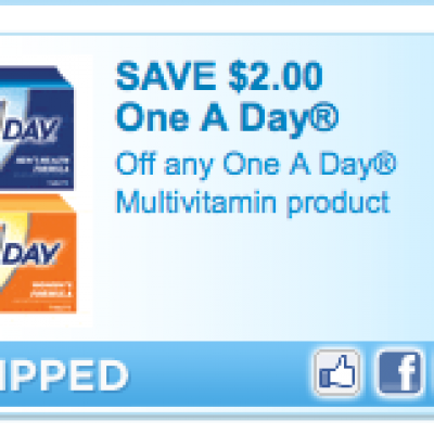 One A Day Vitamin Coupon