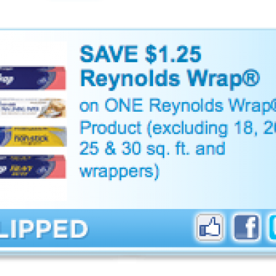 High Value Reynolds Wrap Coupon