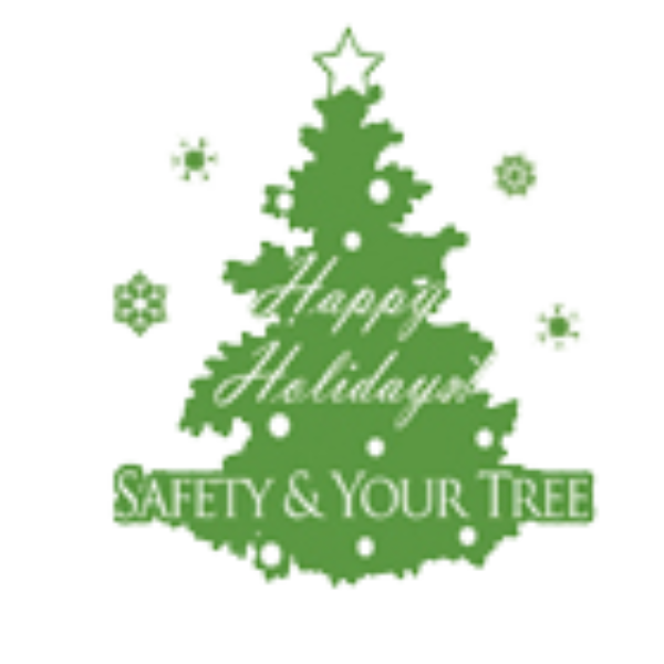 Christmas Tree Fire Safety Hang Tag