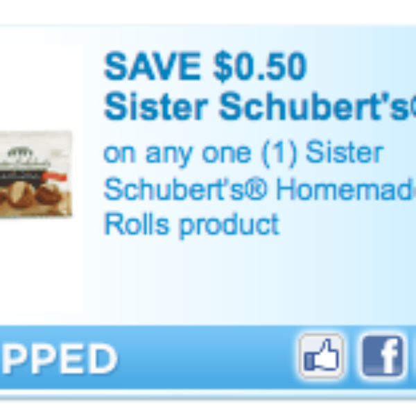 "New" Sister Schubert's Coupon