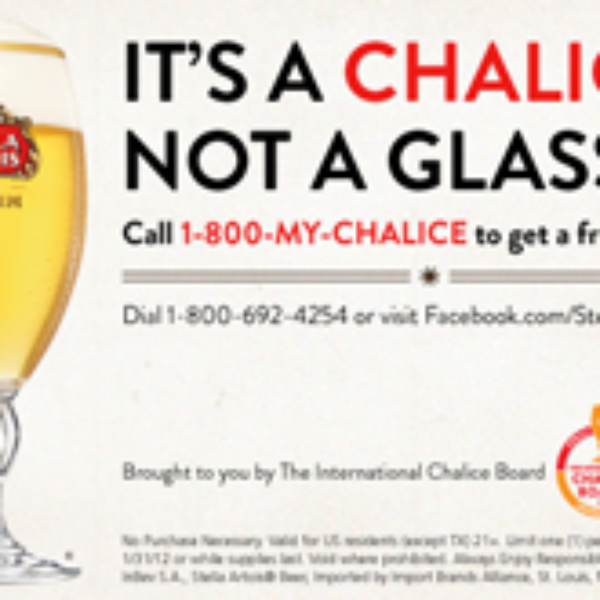 Free Stella Artois Chalice