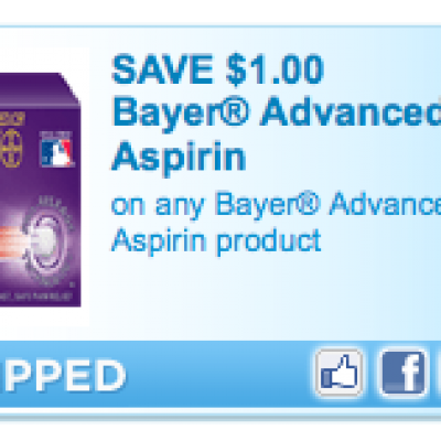 Bayer Advanced Aspirin Coupon