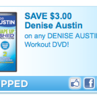 DENISE AUSTIN Workout DVD Coupon