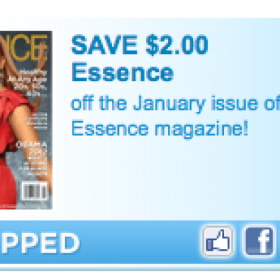 Save $2 on Essence Magazine