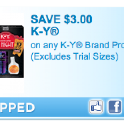 Free K-Y jelly at Walmart