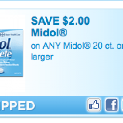 High Value Midol Coupon