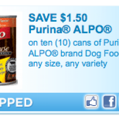 Purina Alpo Dog Food Coupon