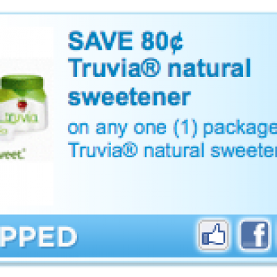 Truvia Natural Sweetener Coupon