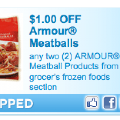 Armour Meatball Coupon