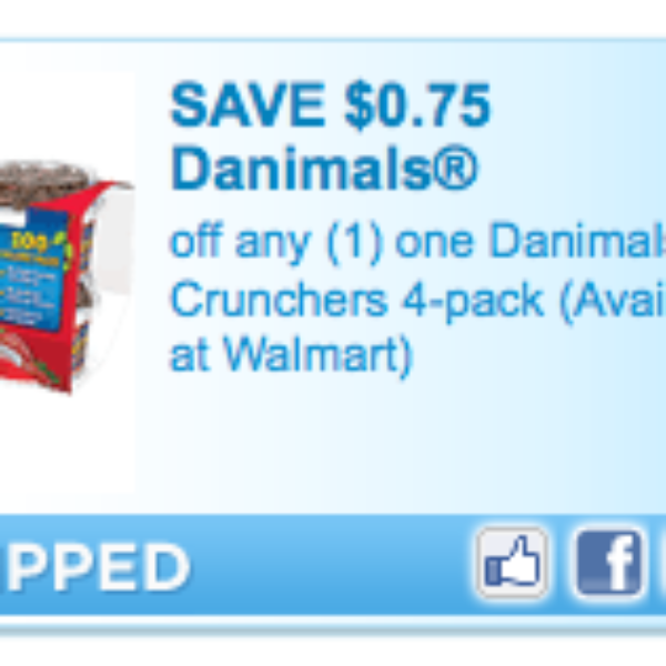 Danimals Crunchers Coupon
