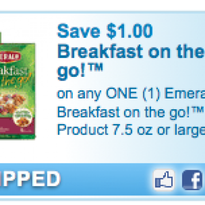 Emerald Breakfast on the go Coupon
