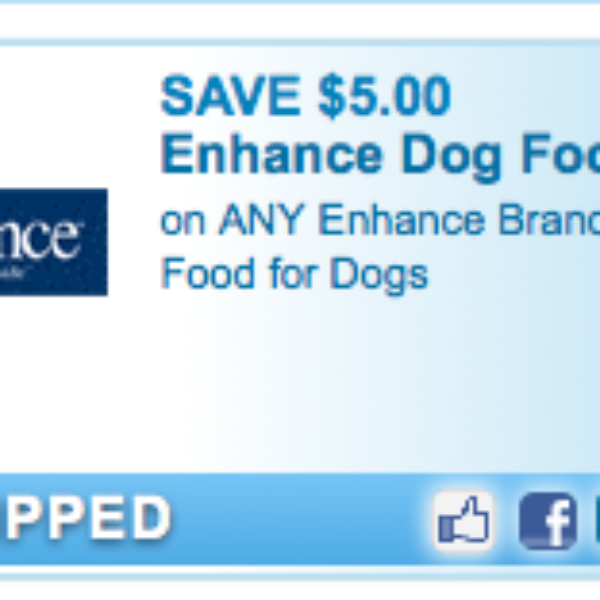 Enhance Dog Food Coupon