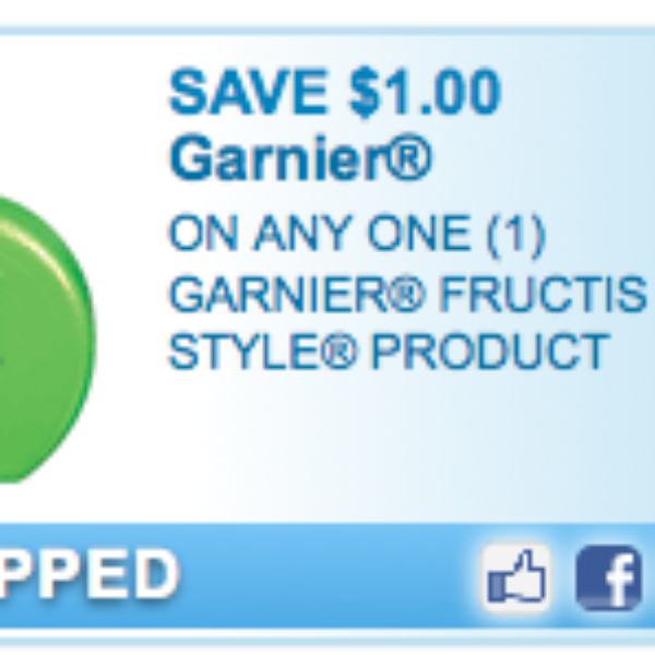"New" Garnier Fructis Stlye Coupon