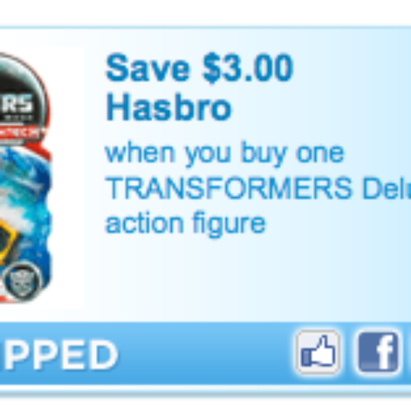 Transformer Action Figure Coupon