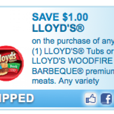 Lloyd's Tubs Or BBQ Coupon