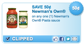 Newmans Own Sauce