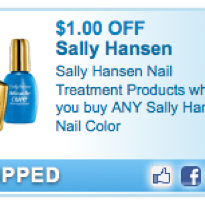"New" Sally Hansen Nail Coupon