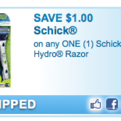 Schick Hydro Razor Coupon
