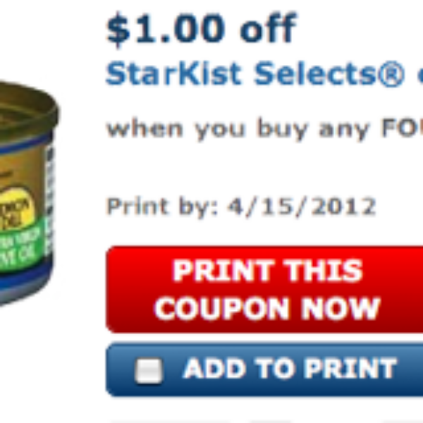 StarKist Tuna Coupon