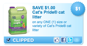 cat pride litter