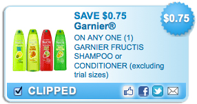 $0.75 Off Garnier Fructis