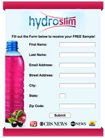 Free Sample of HydroSlim