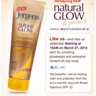 Jergens Natural Glow & Protect Giveaways