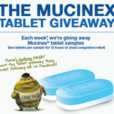 Mucinex Tablet Giveaway