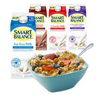 smart balance milk and cereal