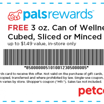 Free 3oz Can of Wellness Cat Food at Petco