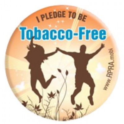 Free Tobacco-Free Pin or Magnet