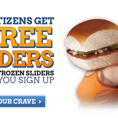 Two Free White Castle Sliders
