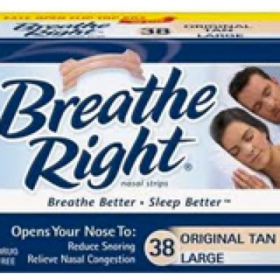 Free Sample of New Breathe Right Advanced Nasal Strips
