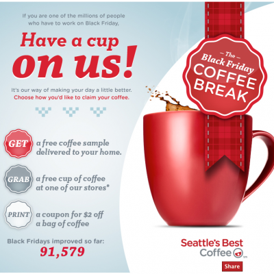 Free Sample of Seattle's Best Coffee & Coupon