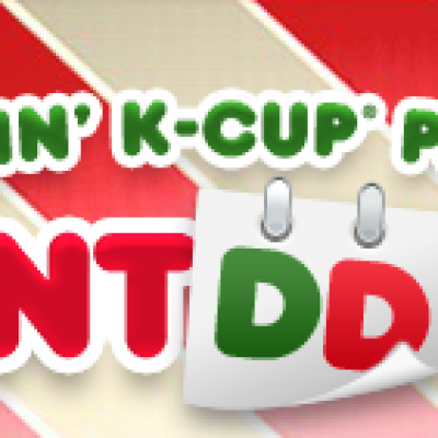 Dunkin' K-Cup Packs K-ountDDown