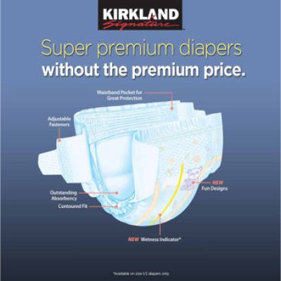 Kirkland Signature Super Premium Free Diaper Sample