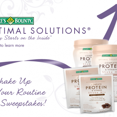 Nature's Bounty Shake Up Your Routine Sweepstakes