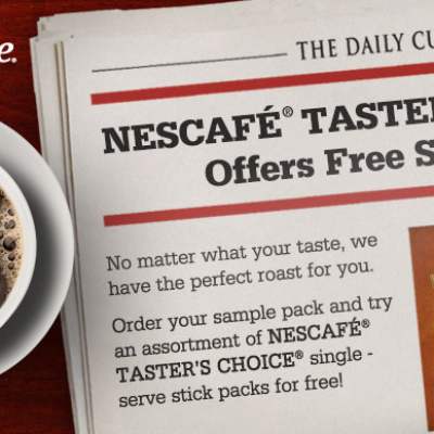 Free Nescafe Taster's Choice Samples