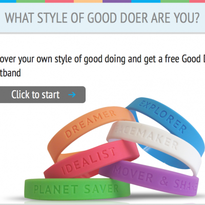 Free Good Doer Wristband