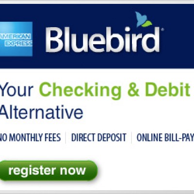 Free Bluebird Prepaid Amex Card