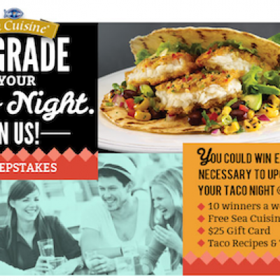 Sea Cuisine: Upgrade Your Taco Night Sweepstakes